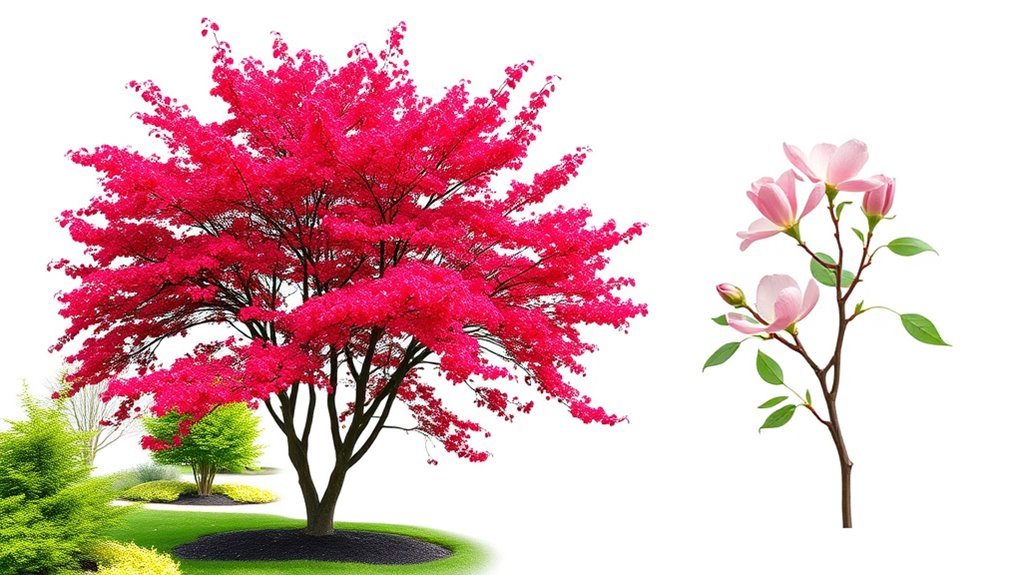 growth patterns and sizes