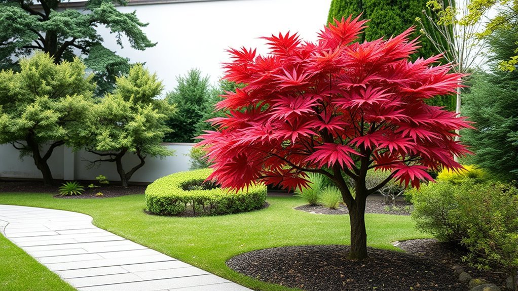 japanese maple height traits