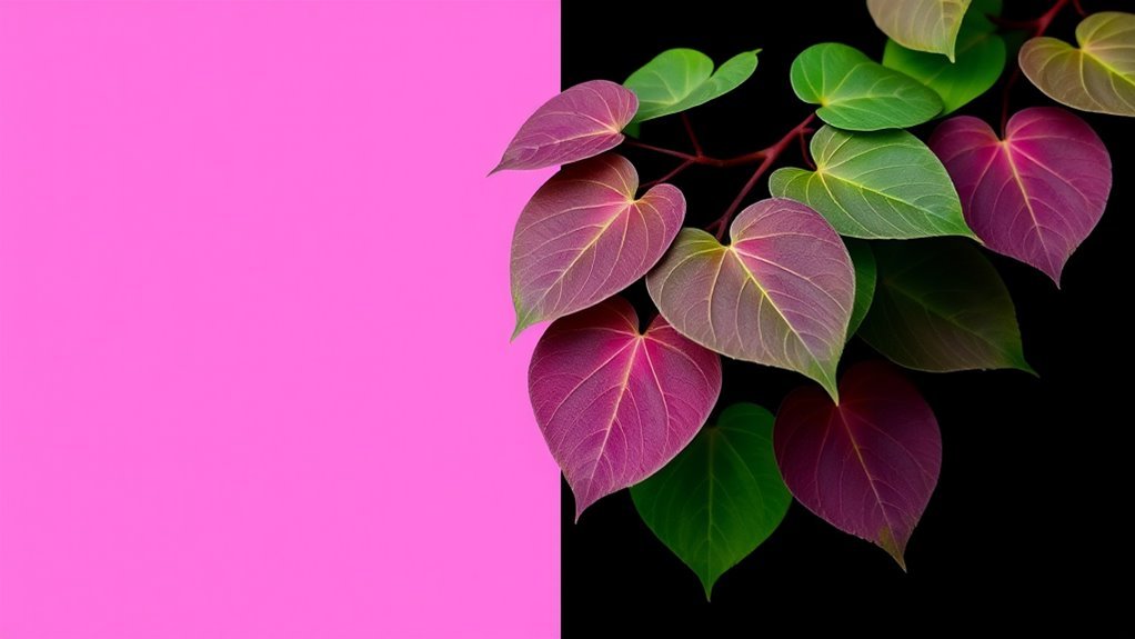 leaf anatomy and pigmentation
