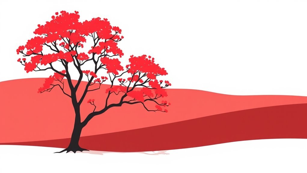 redbud tree pollination differences
