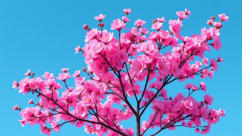 vibrant pink summer blooms
